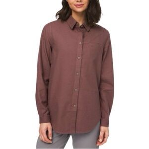 EUC lululemon Full Day Ahead Button Down Shirt